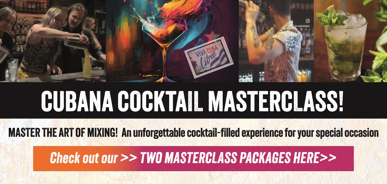 Cocktail Masterclass at Cubana