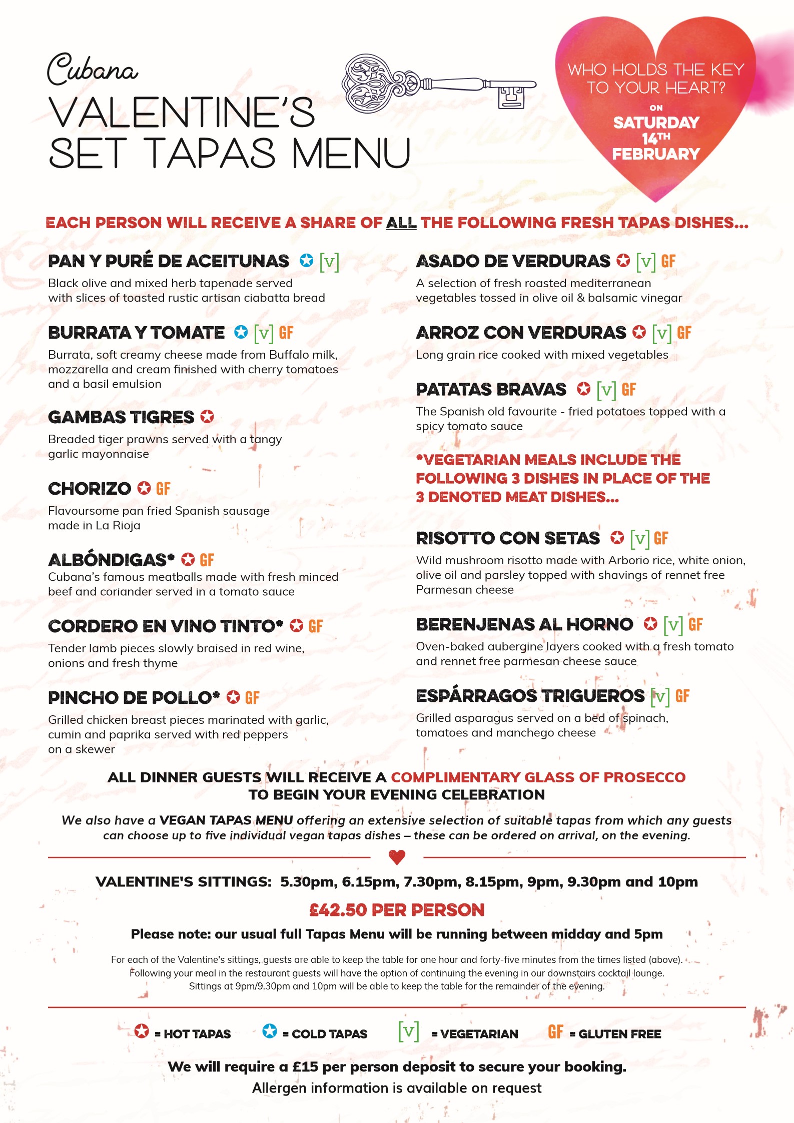 Valentine's Day at Cubana